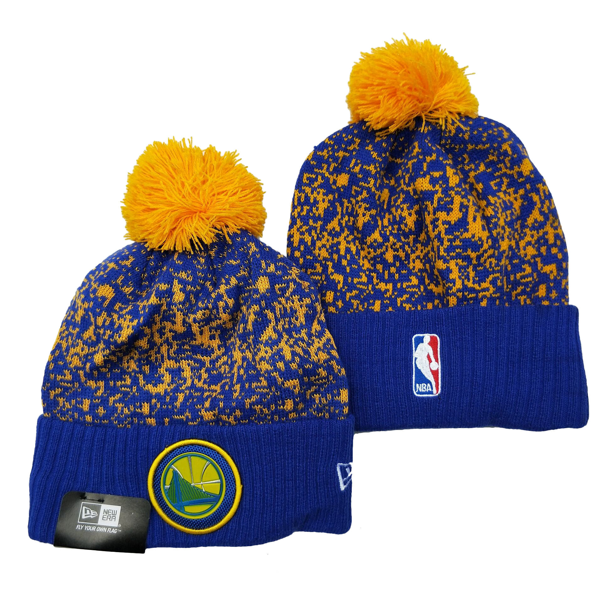 Golden State Warriors Knit Hats 029